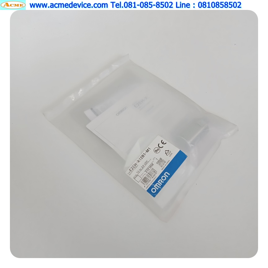 Proximity Omron รุ่น E2EH-X12B1-M1, M30, ระยะ 12mm, 3Wire, PNP, NO, Shielded, Inductive