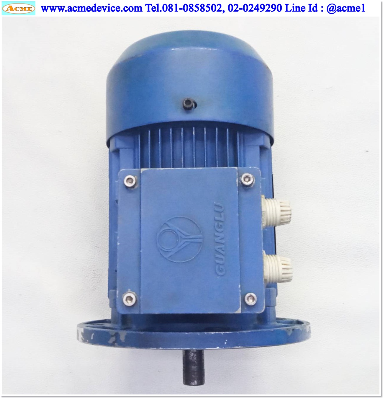3Phase Induction Motor Guanglu รุ่น GL-802-4 B35, 0.75kW, 220/380V