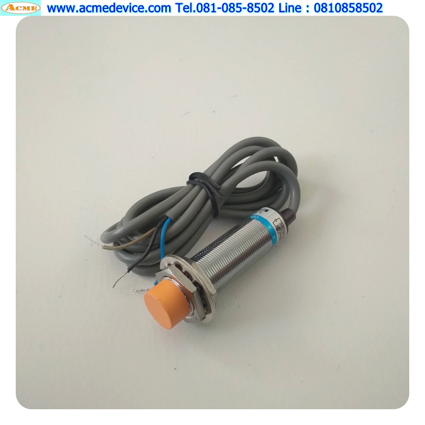 Proximity รุ่น LJ18A3-8-Z/BX, M18, ระยะ 8mm, 3wire, NPN, NO,Unshielded, Inductive