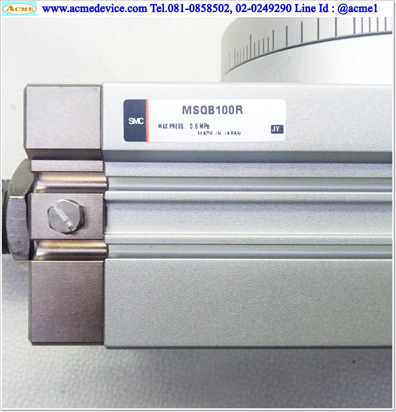 Rotary Actuator SMC รุ่น MSQB100R, 190 องศา