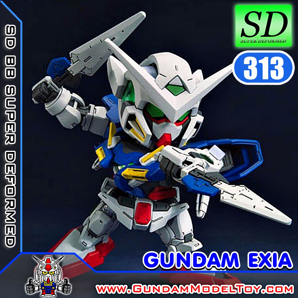 SD BB313 GUNDAM EXIA กันดั้ม เอ็กซ์เซีย