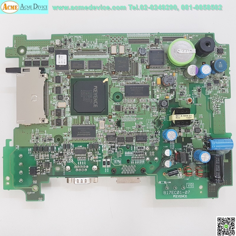 Board HMI Touch Screen Keyence รุ่น 817EC01-07 for VT3-V8