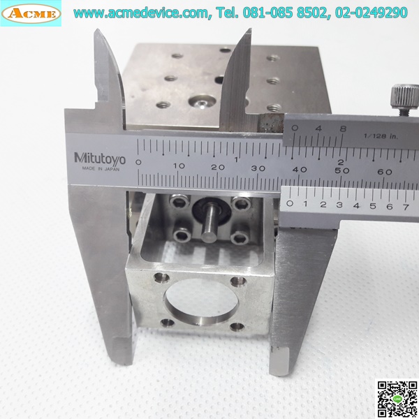 แกนสําเร็จรูป Reed Screw ALM รุ่น 90145-01ฺB-SPA, ขนาด 75 mm x 120 mm, Pit 1 mm, Stroke 25 mm