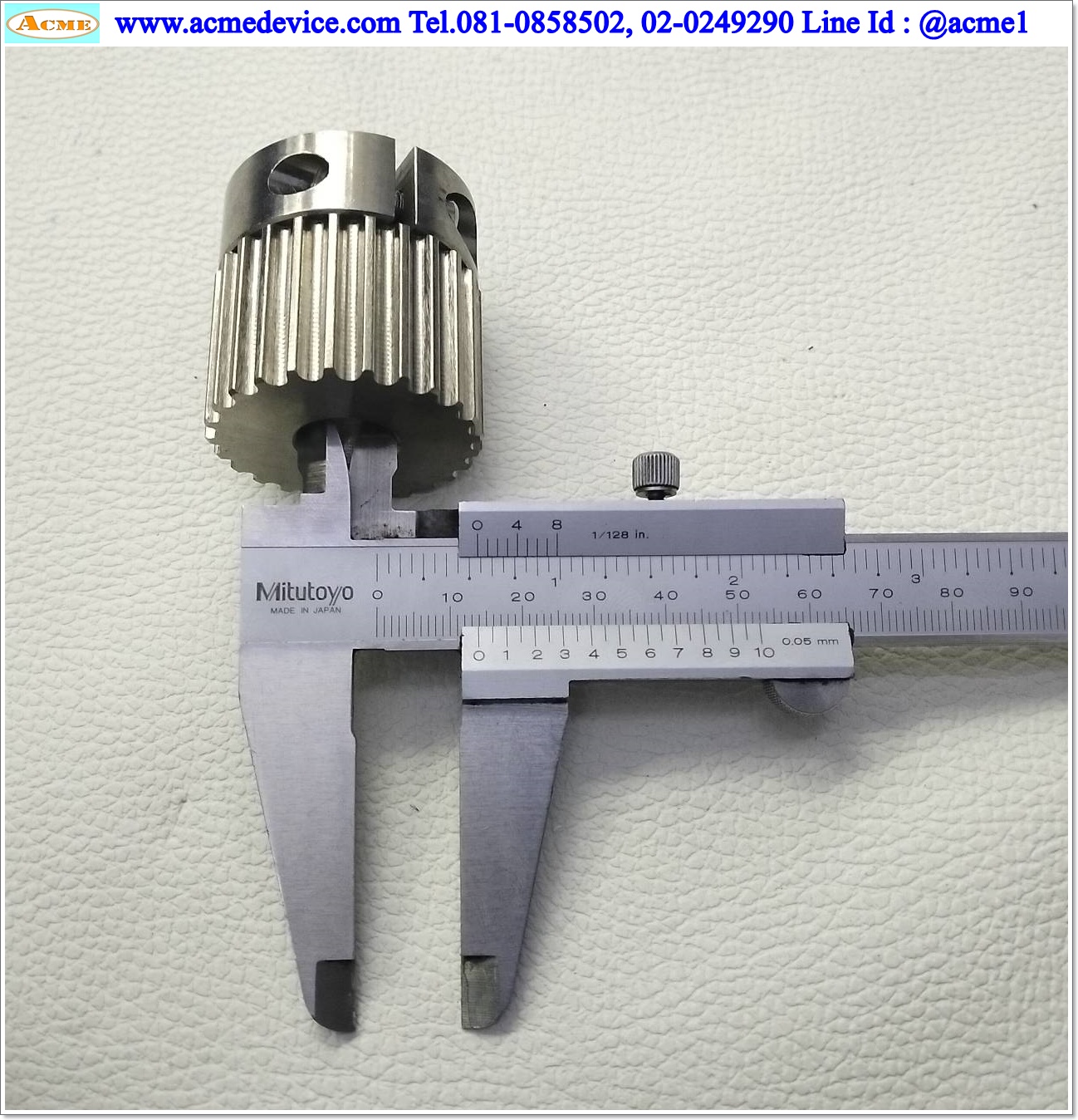 แกนสำเร็จรูป Ball Screw Toyo รุ่น ETH13-L20-350-BM-M20-C4-P, ขนาด 135 x 560 mm., แกนโต 15 mm., Stroke 350 mm., Pit 20 mm.