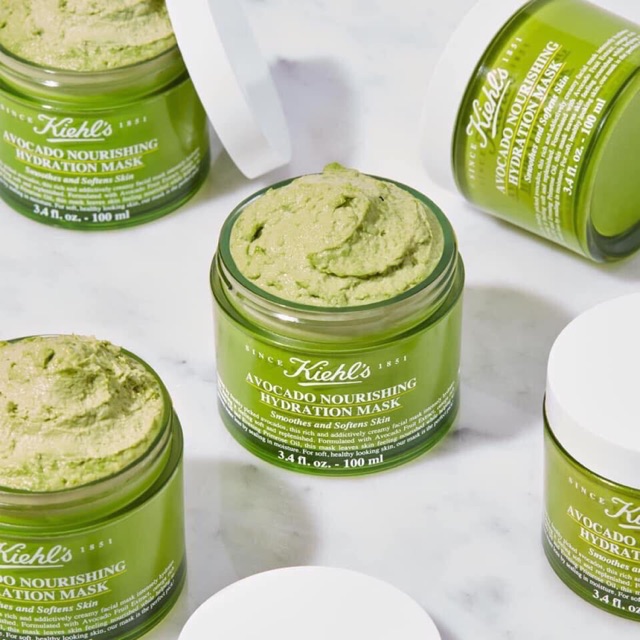 มาส์กหน้าคีลส์ Kiehl's Avocado Nourishing Hydrating Mask 10g