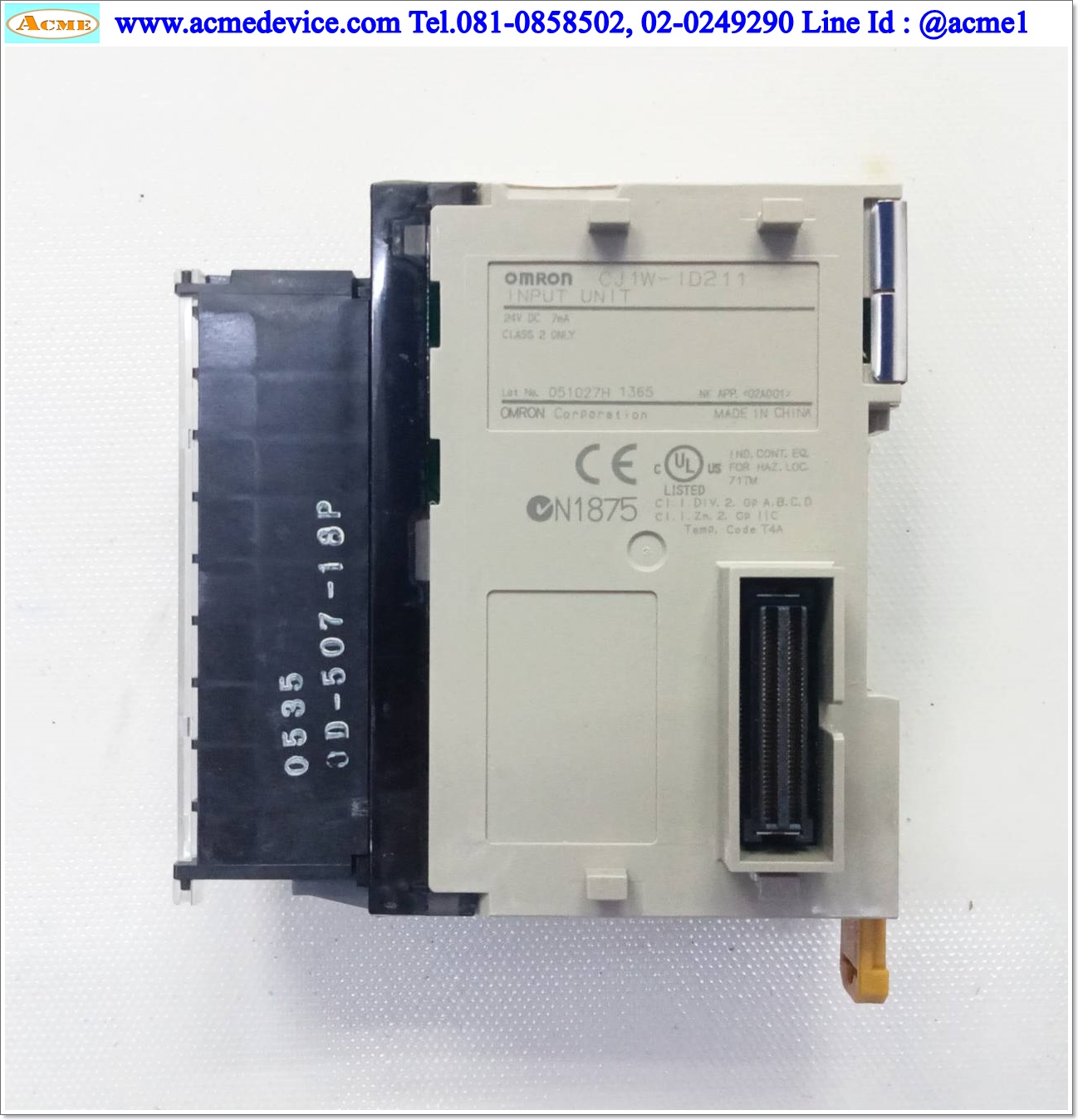 PLC Omron รุ่น CJ1W-ID211, Input Unit