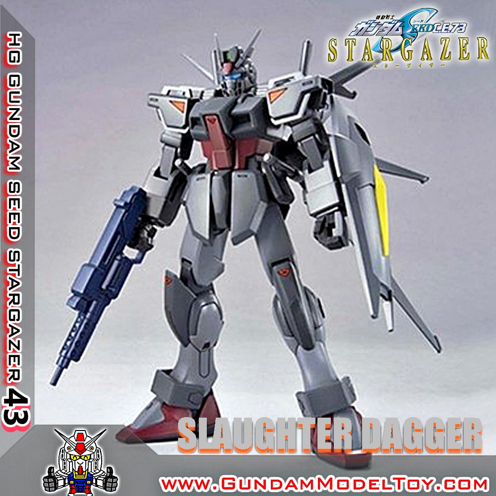 BANDAI HG 1/144 105SLAUGHTER DAGGER 105สลาฟเตอร์ แดกเกอร์ โมเดล กันดั้ม กันพลา PS TOYLAND HGSEED