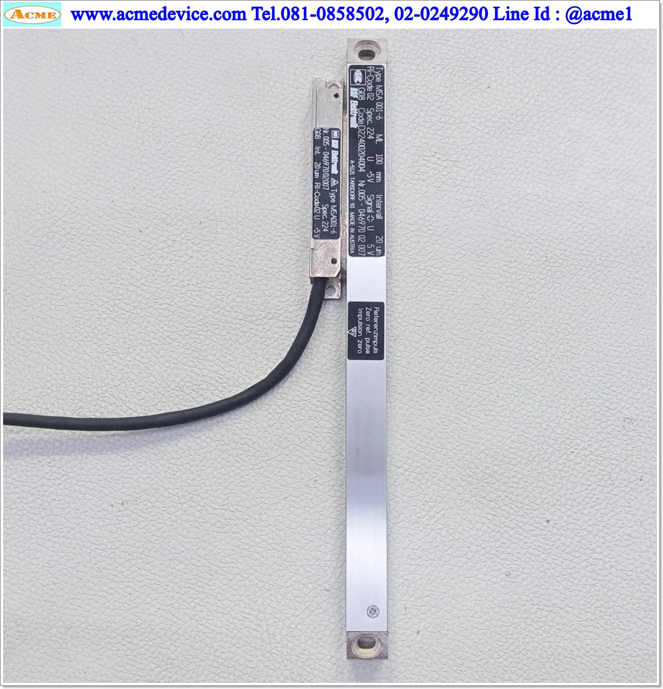 Linear Scale RSF Elektronik รุ่น MSA 001-6, ML 100 mm., 5V