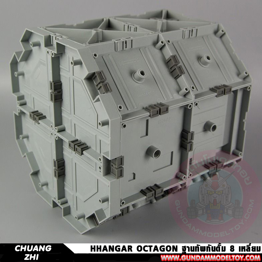 BANDAI HHANGAR OCTAGON ฐานทัพกันดั้มรูป 8 เหลี่ยม สำหรับ HG RG MG SCALE