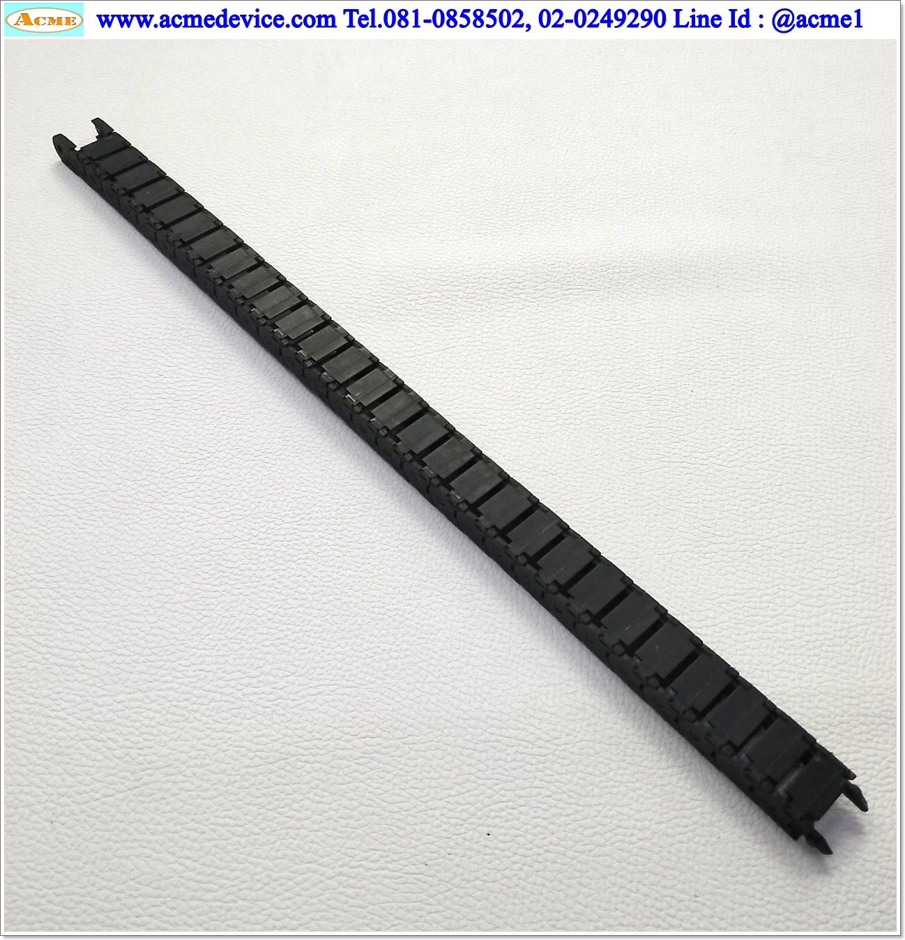 กระดูกงู IGUS รุ่น 0130.15, KR20, ขนาด 20 x 390 x 18 mm.
