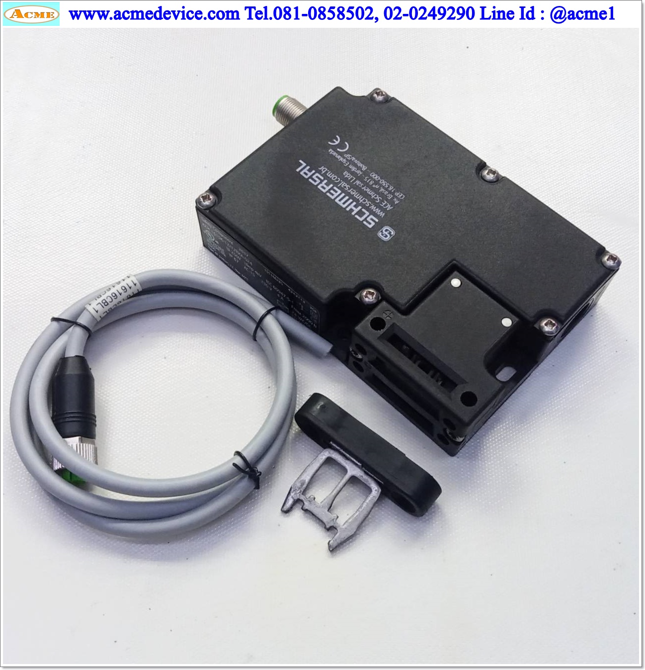 Safety Switch Schmersal รุ่น AZM 161SK-12/12RKA-024, 24 VAC/DC ( Solenoid Interlocks )