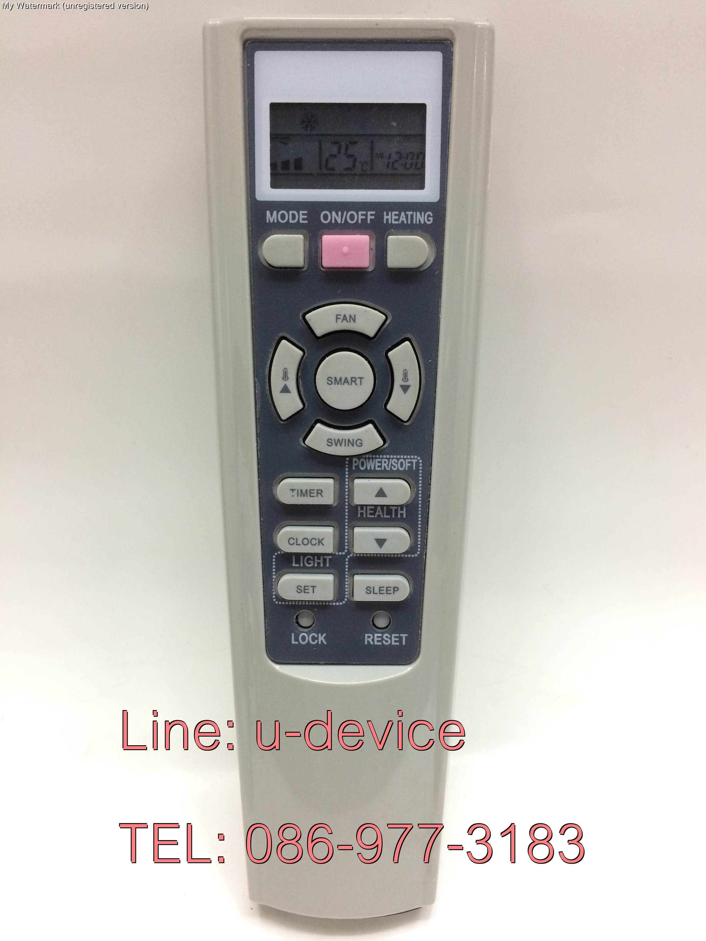 รีโมทแอร์ Haier ร่น W02 / W08