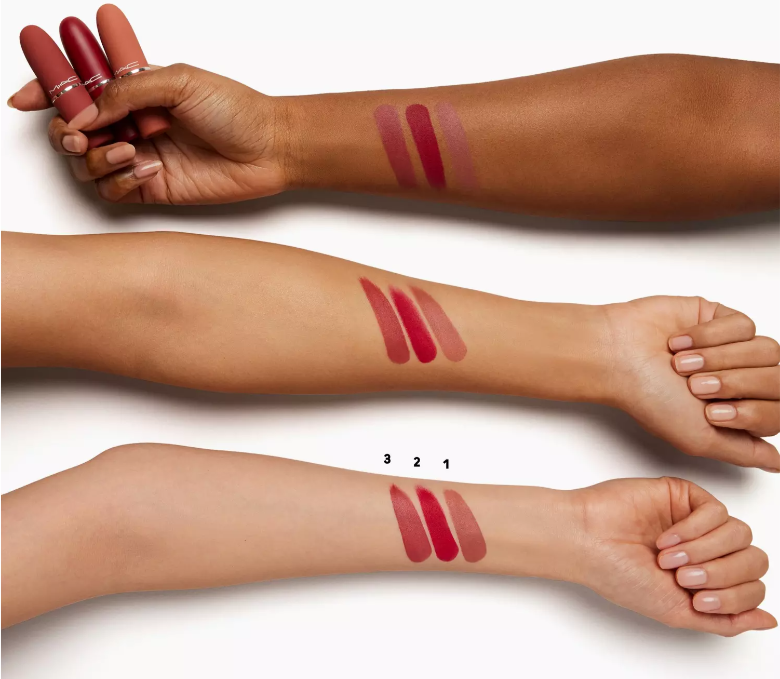 ลิปสติกแมค MAC Lip Set (3 pcs) Hail to the chic lipstick trio