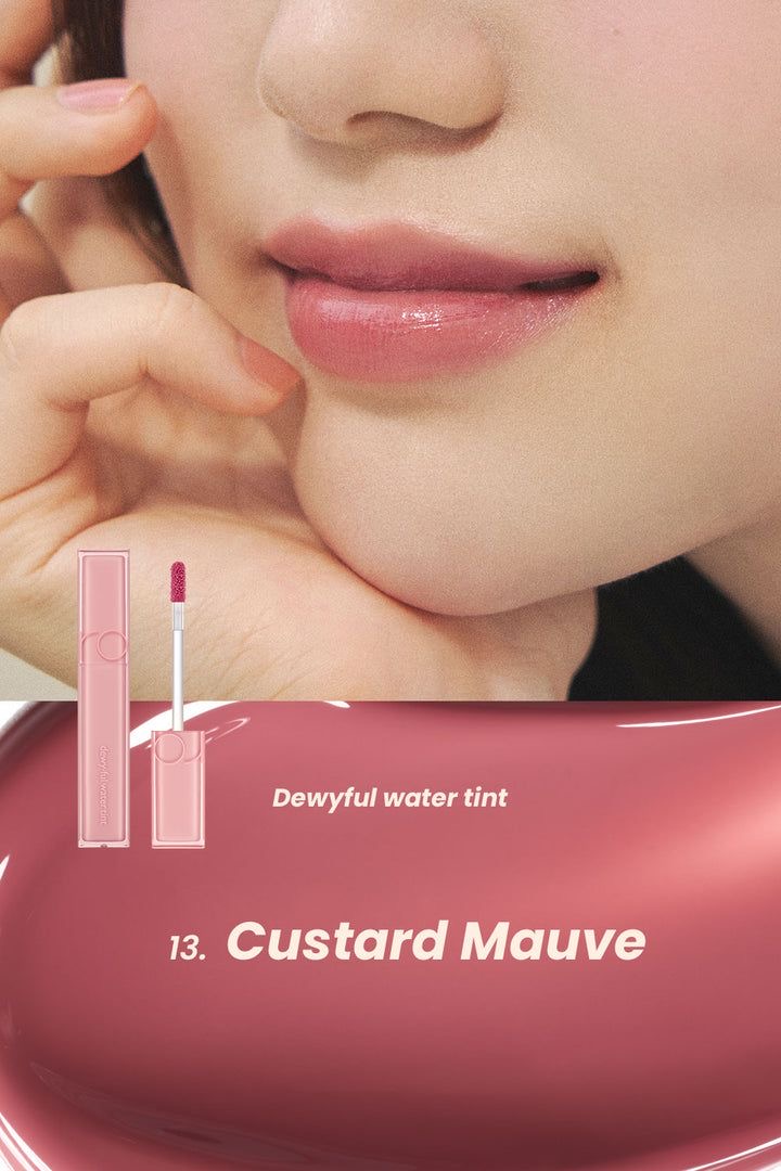 ลิปทินท์โรแมนด์ Romand Dewy Ful Water Tint #13 Custard