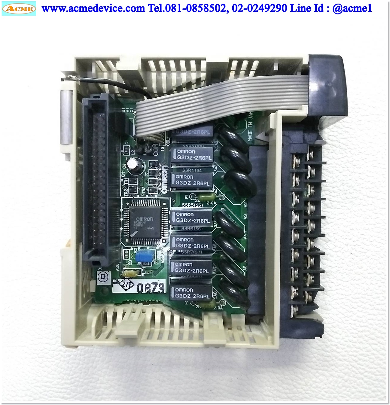 PLC OMRON รุ่น CQM1-OA221, Output Unit (ไม่มีฝาปิด)