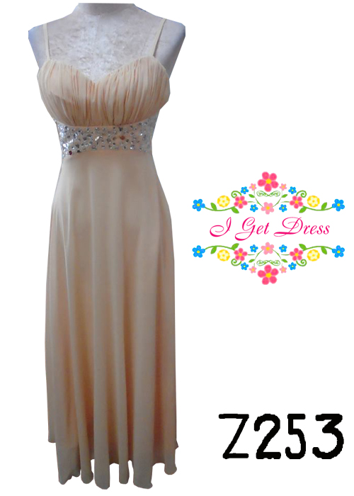 ราตรียาวสีส้มโอโรส(ฟรีไซส์)