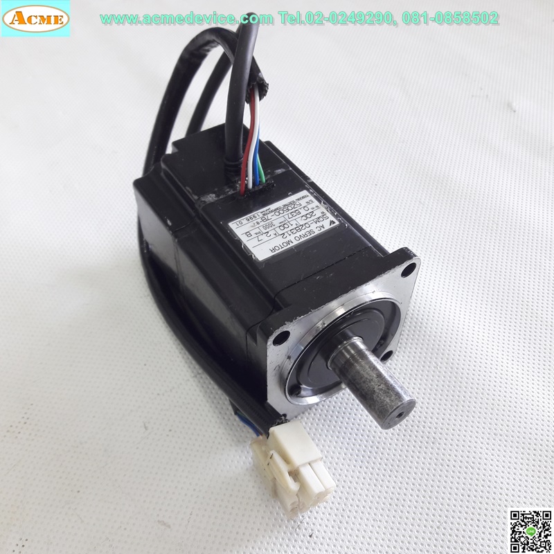 Servo Motor Yaskawa รุ่น SGM-02B312, 200W, 100V, 3000 r/min