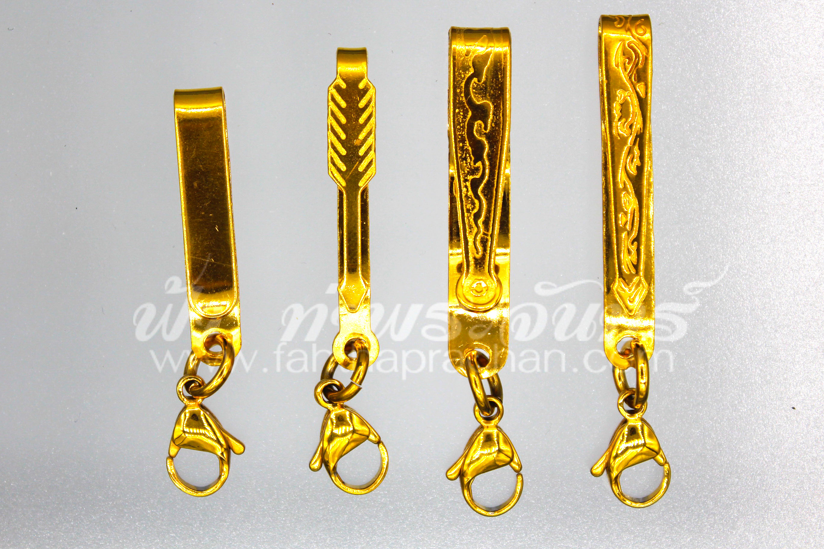 แหนบห้อยพระ สแตนเลสยิงเลเซอร์