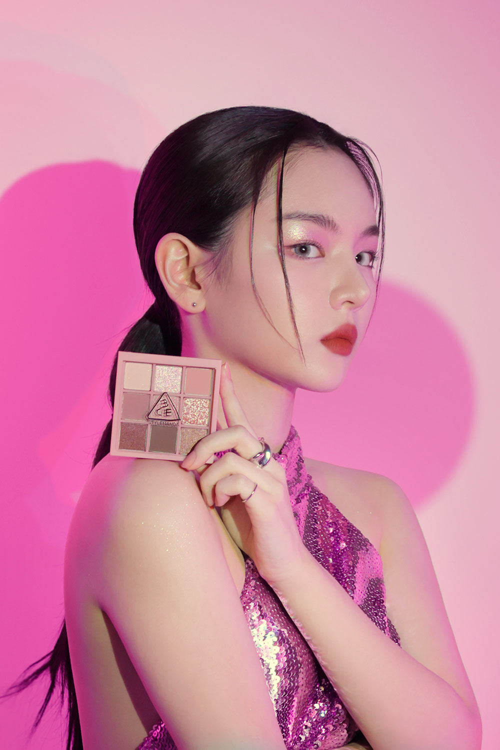 พาเลทอายแชโดว์3CE Multi Eye Color Palette สีAuto Focus