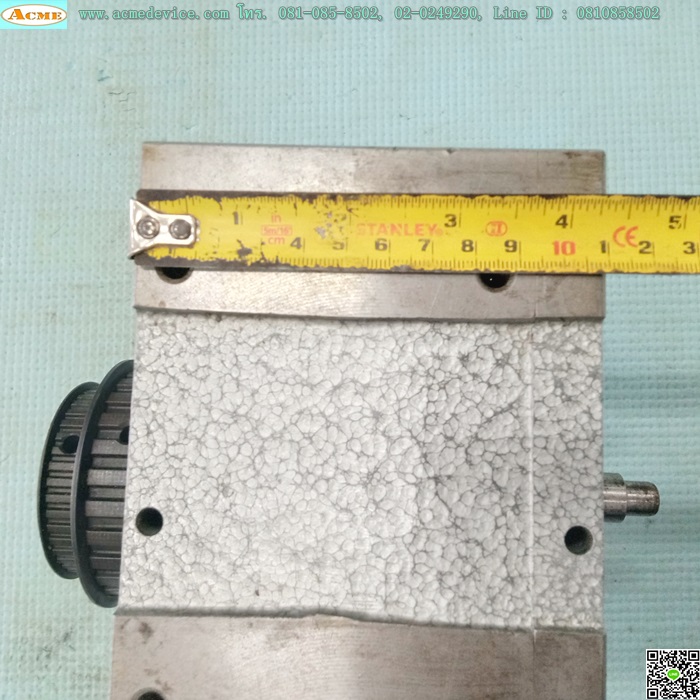 Index Sandex Gear Box Sankyo รุ่น 10FN-83887R-S3VW1/X, ขนาด 100 mm. x 245 mm., angle 0.5:30, 12 Position, (เพลาขับ 17 mm., ออก 20 mm.)