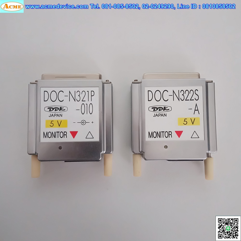 Connector Communication DDK รุ่น DOC-N321P-010 + DOC-N322S-A