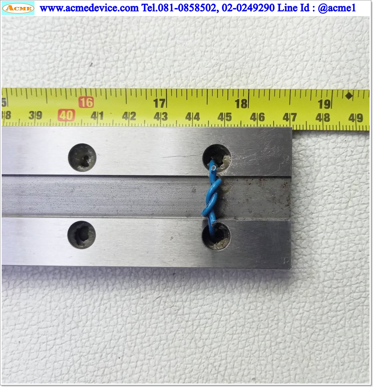 Linear Block and Rail IKO รุ่น LWLF42B, รางสไลด์ขนาด 42 mm x 470 mm ( 2 Block )