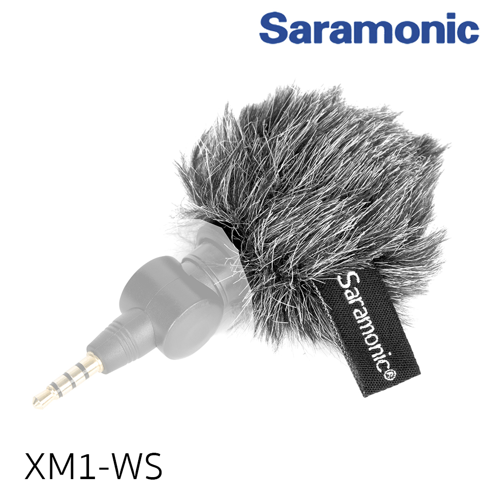 Saramonic XM1-WS Furry Windscreen for SmartMic and SR-XM1 รับประกันศูนย์ไทย 1 ปี