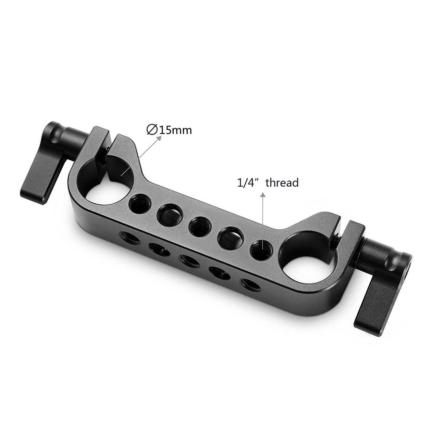 SMALLRIG® Dual 15mm Rod Clamp with 1/4" Threads 1078