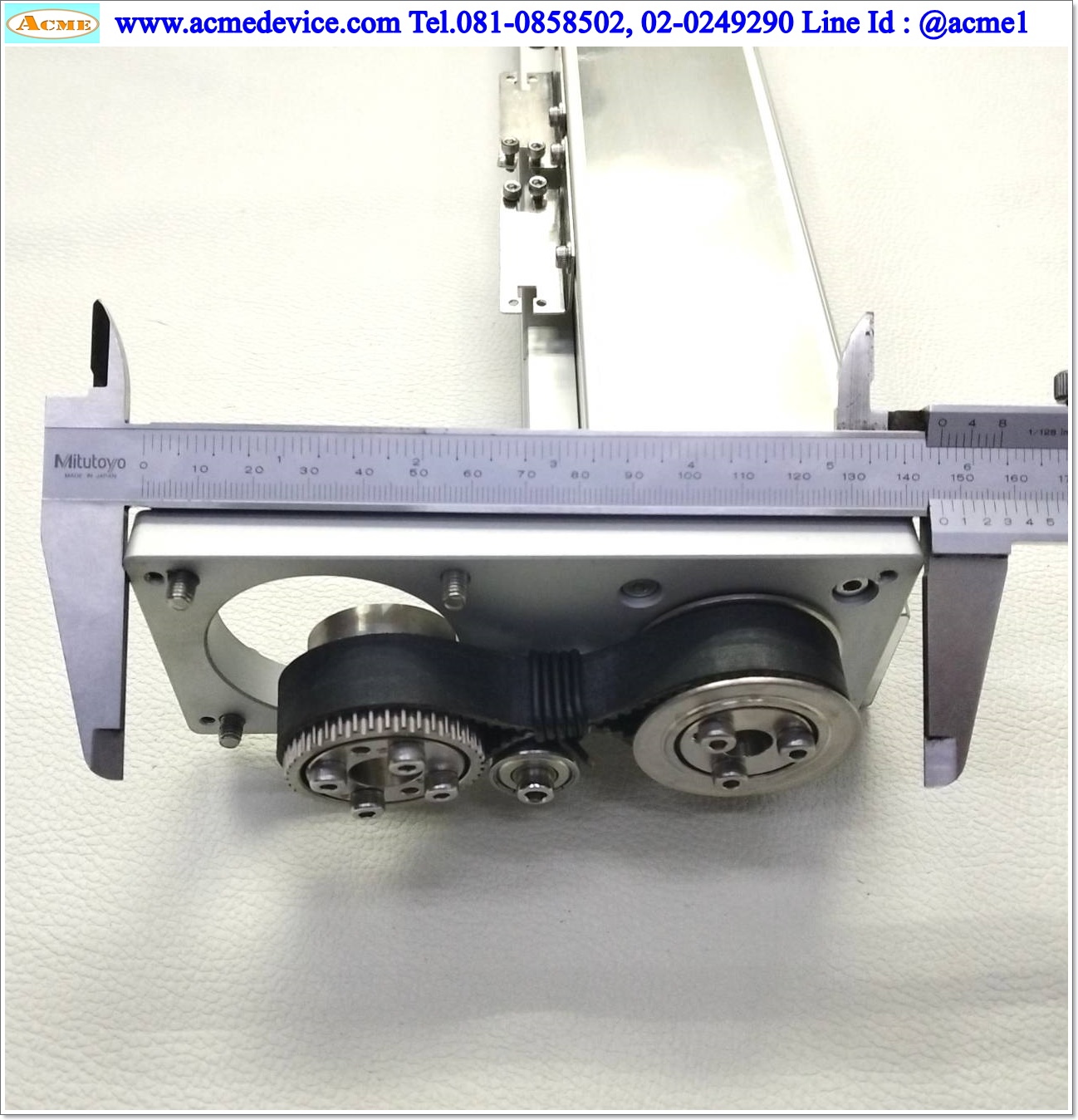 แกนสำเร็จรูป Ball Screw Toyo รุ่น GTH8-L20-500-K, ขนาด 80 x 760 mm., แกนโต 15 mm, Stroke 500 mm., Pit 20 mm. (R)