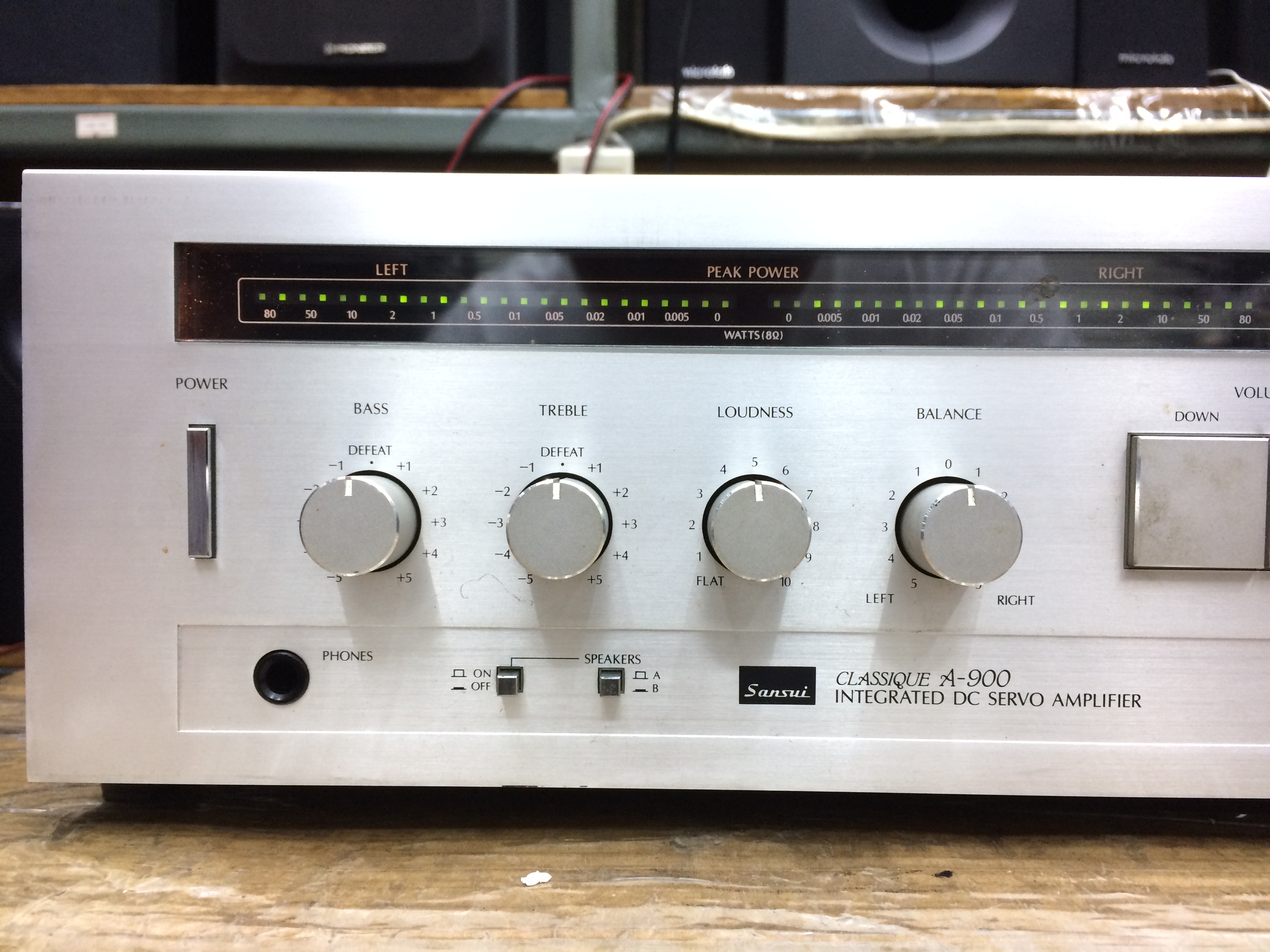 Sansui Classique A-900 Integrated DC Servo Stereo Amplifier (ไฟ110V)