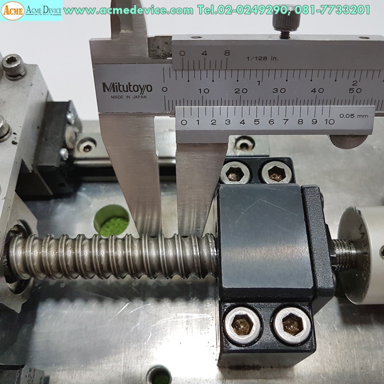 แกนสําเร็จรูป Ball Screw ??? รุ่น ???, ขนาด126 mm x 200 mm, Stroke 60 mm, Pit 5 mm