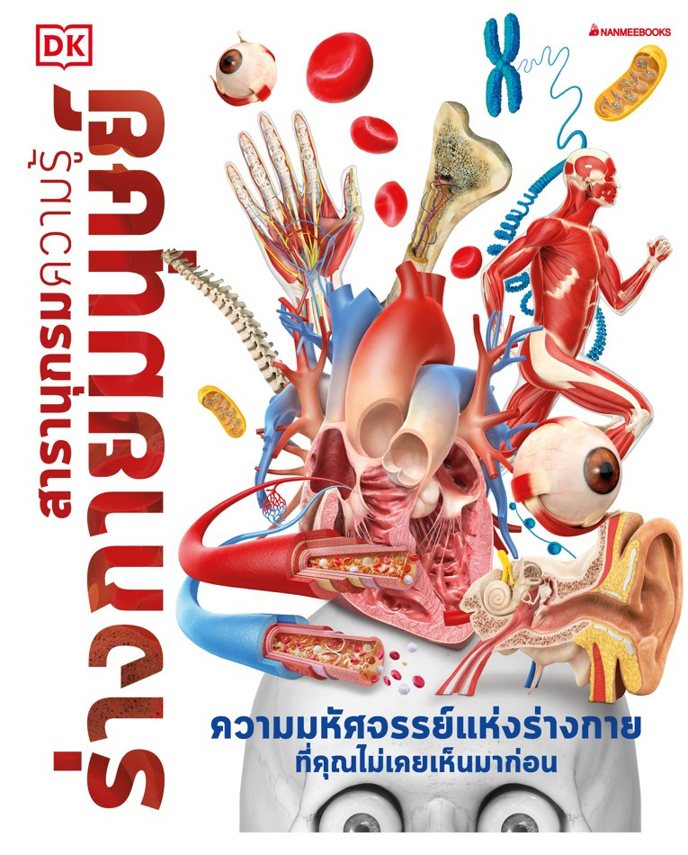 หนังสือเรื่อง สารานุกรมความรู้ ร่างกายมนุษย์ : DK : สำนักพิมพ์ นานมีบุ๊คส์