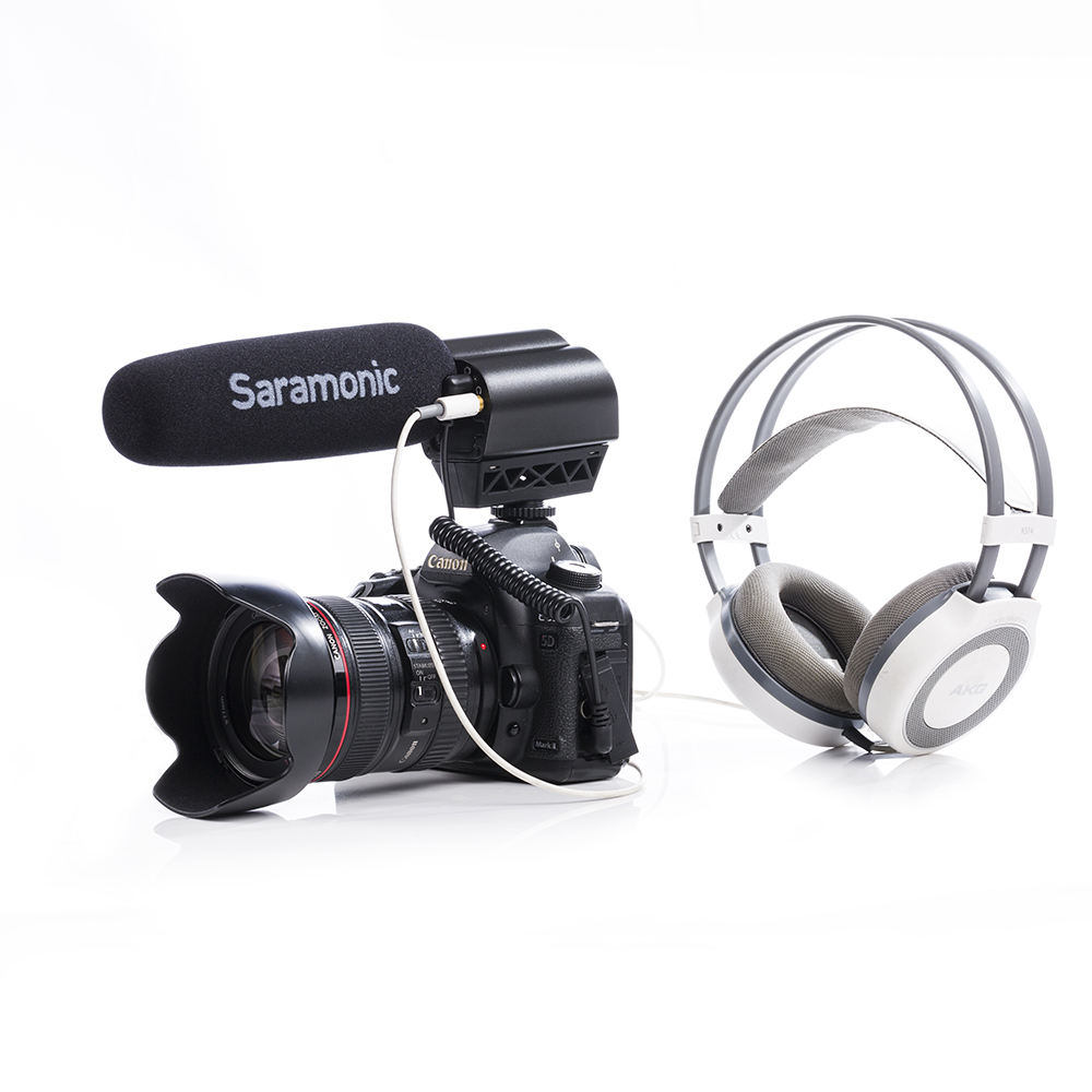 Saramonic Vmic Pro Super Directional Video Condenser Microphone For DSLR Cameras and Video Cameras รับประกันศูนย์ไทย 1 ปี