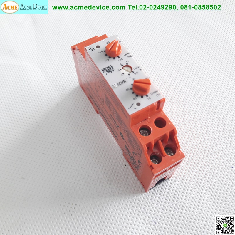 Over Voltage Relay Broyce รุ่น M1CVR, (220VAC 2-WIRE)