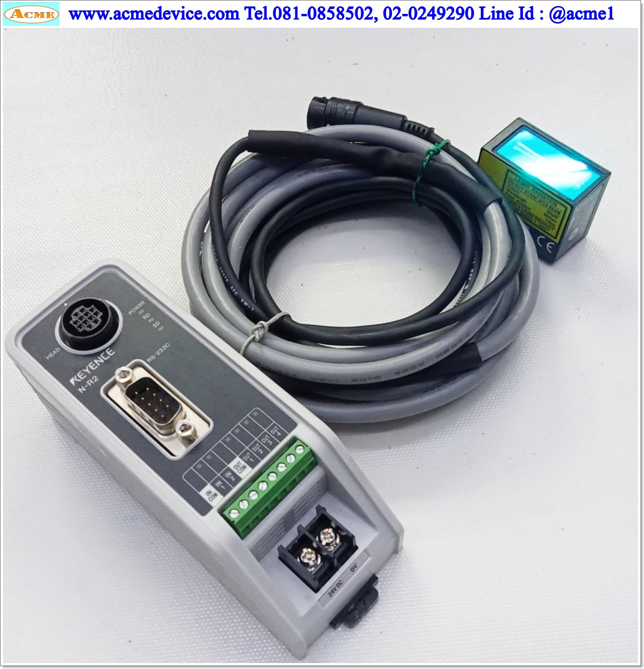 Barcode Keyence รุ่น N-R2 + BL-1301 (สายมีรอยต่อ)