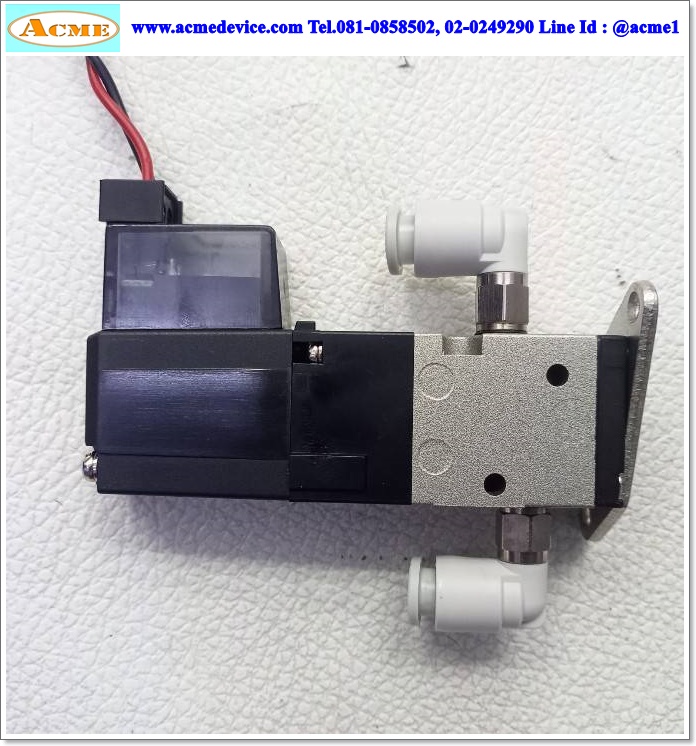 Solenoid Valve SMC รุ่น VZ312-5LZ-M5-F, 2-position, coil 24Vdc, 0.15 - 0.7MPa