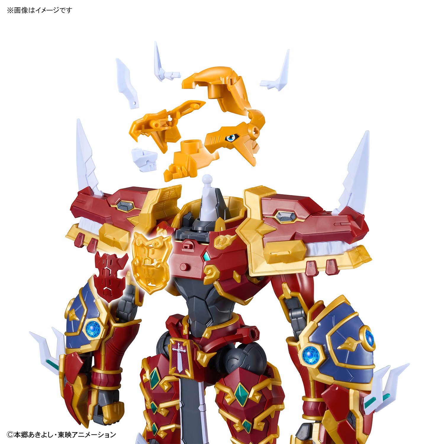 BANDAI FIGURE-RISE STANDARD AMPLIFIED KAISERGREYMON โมเดล กันดั้ม กันพลา PS TOYLAND