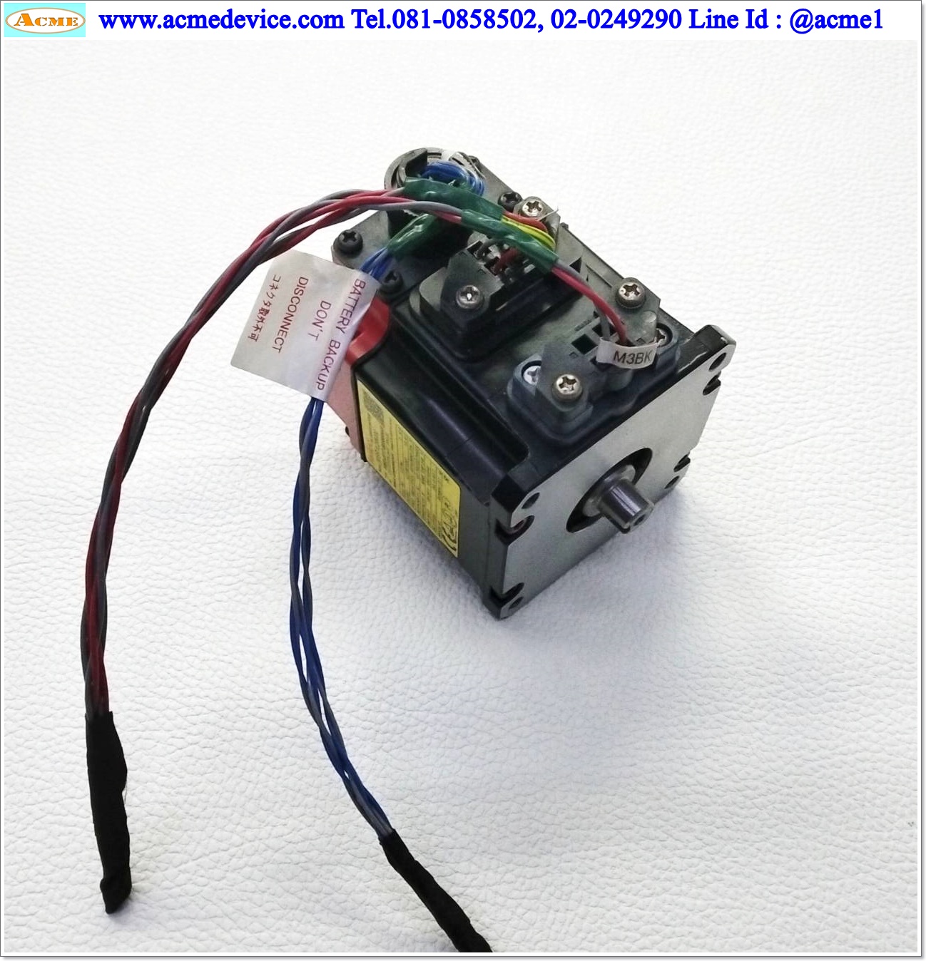 Servo Motor Fanuc รุ่น A06B-0117-B855#0049, 0.12kW