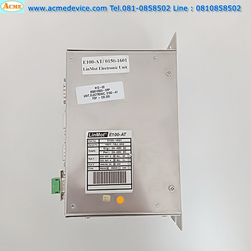 Linear Motion Linmot รุ่น E100-AT, 0150-1601 & PS01-23x160