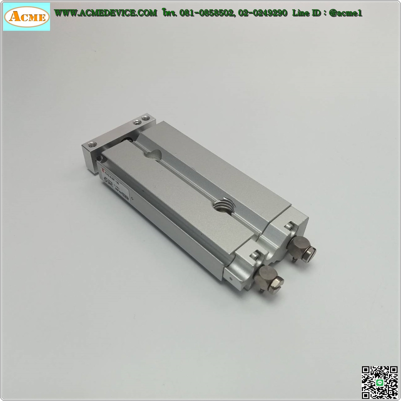 Compact Air Cylinder SMC รุ่น CXSJL6P-30, Bore 6 mm., Stroke 30 mm.