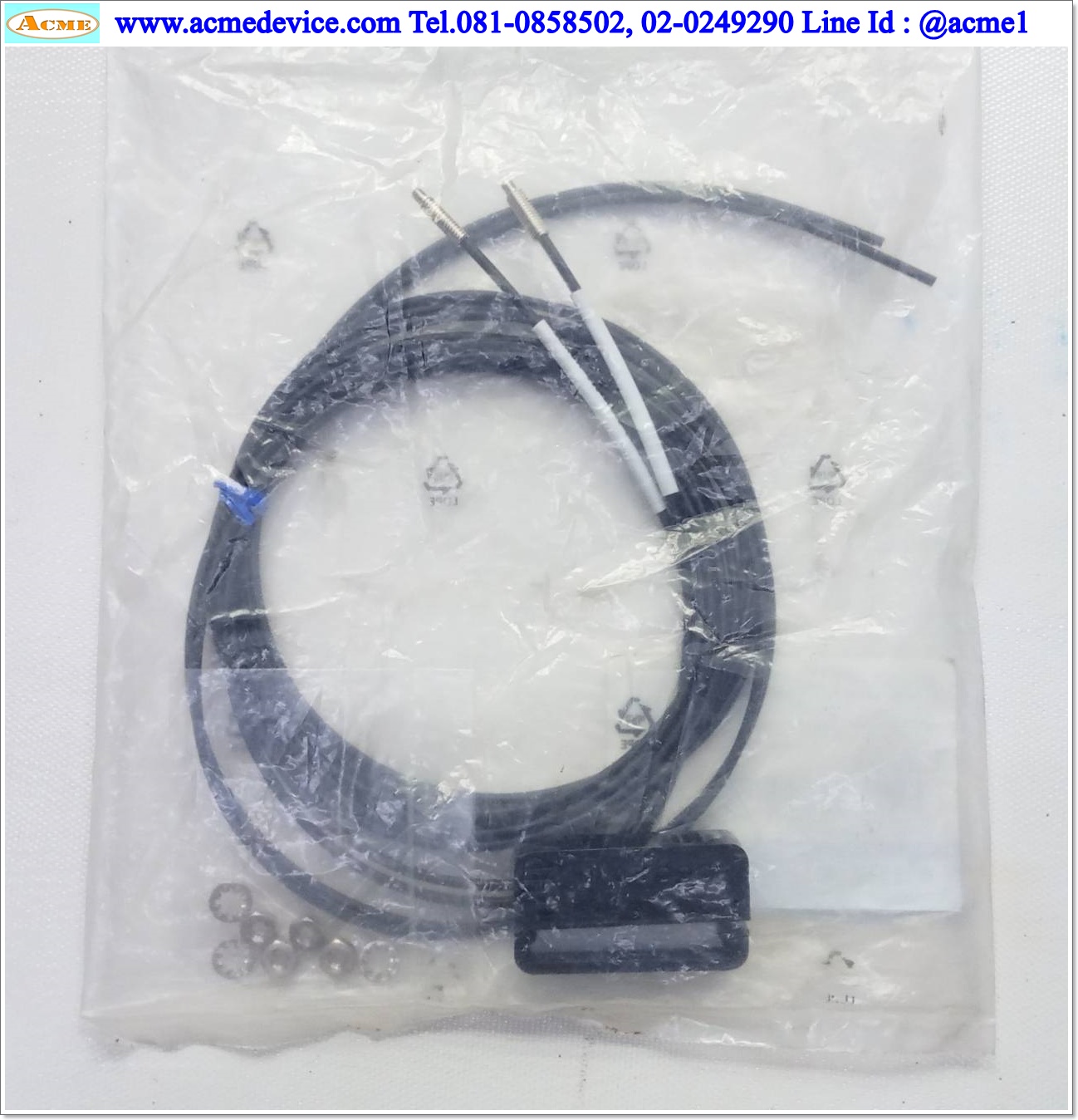 Fiber Unit Omron รุ่น E32-T11L, M4 ( รับ-ส่ง )