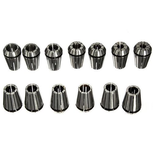 ชุดหัวคลอเลต ER16 11 ชิ้น 11Pcs Full ER16 Precision Spring Collet Set CNC Milling Lathe Tool & Workholding