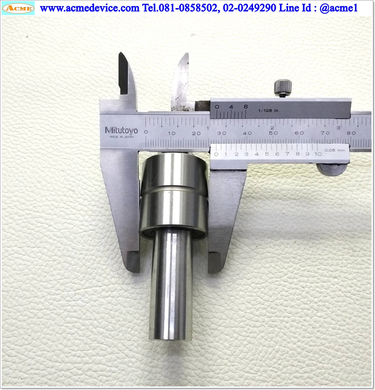 Linear Bushing and Shafts Misumi รุ่น S16, เพลาโต 16 mm. x 74 mm.
