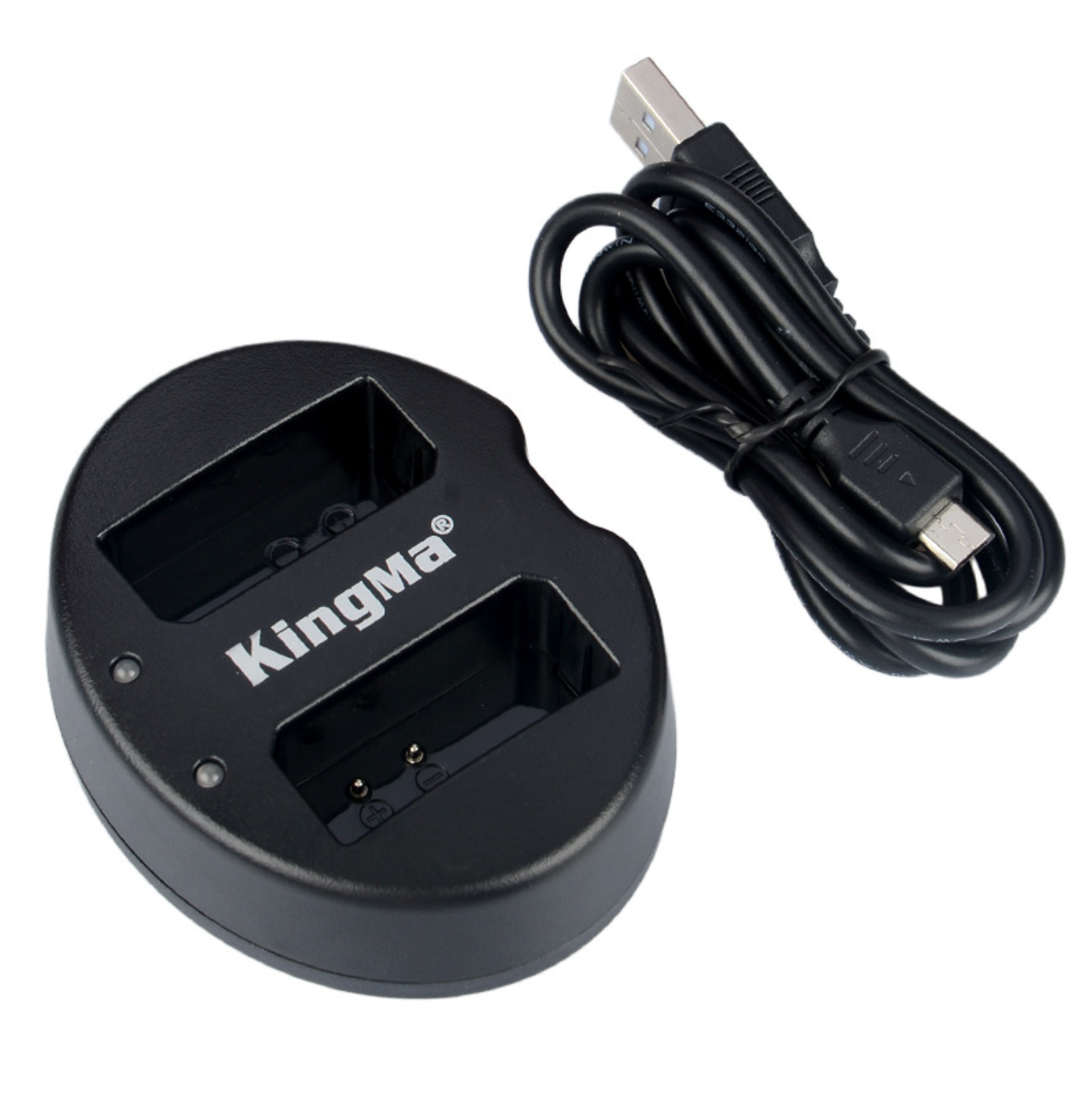 แท่นชาร์จแบต2ก้อน ยี่ห้อkingma สำหรับแบตเตอรี่ Canon LP-E10