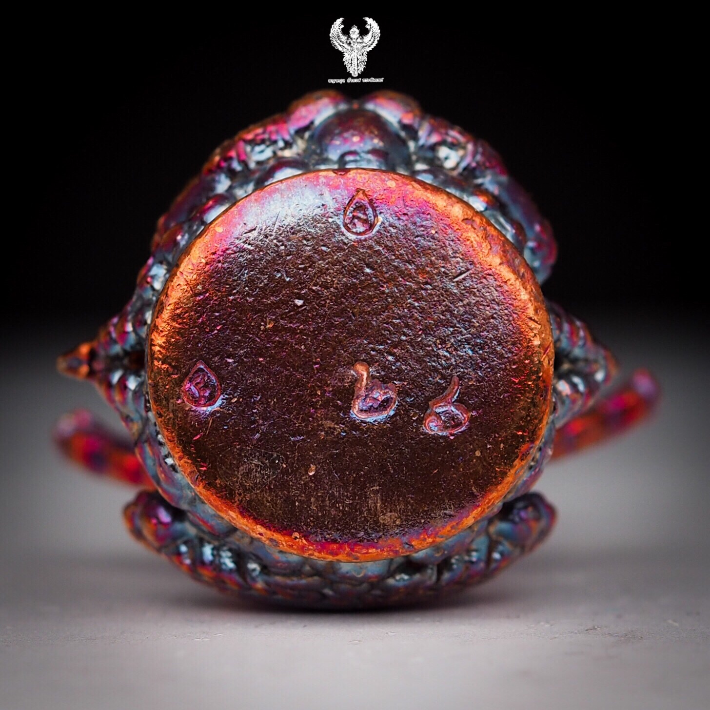 ท้าวเวสสุวรรณ ธเนศจอมราชันย์ เนื้อสัมฤทธิ์ผิวรุ้ง หลวงพ่อสนั่น วัดนารายณ์ทรงธรรม ลพบุรี