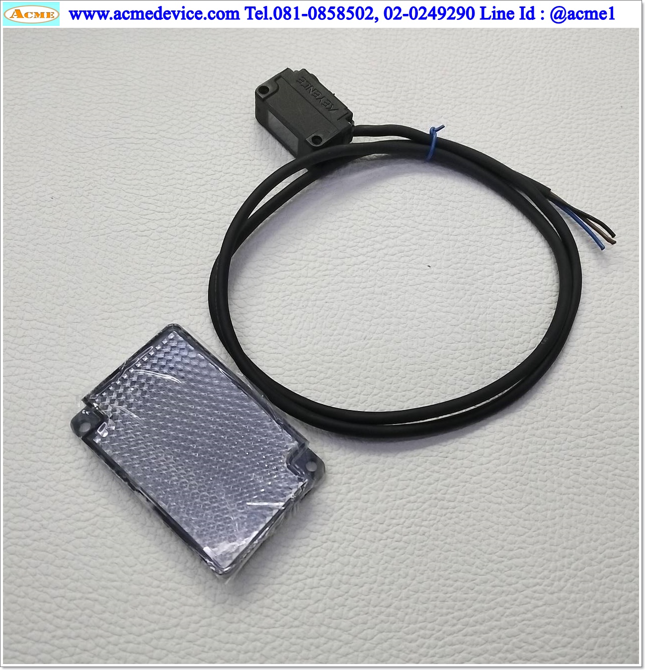 Photoelectric Keyence รุ่น PZ-G61N, ระยะ 0.1 to 4.2M, Light-ON, Dark-ON, NPN, NO (ชนิดแผ่นสะท้อน)