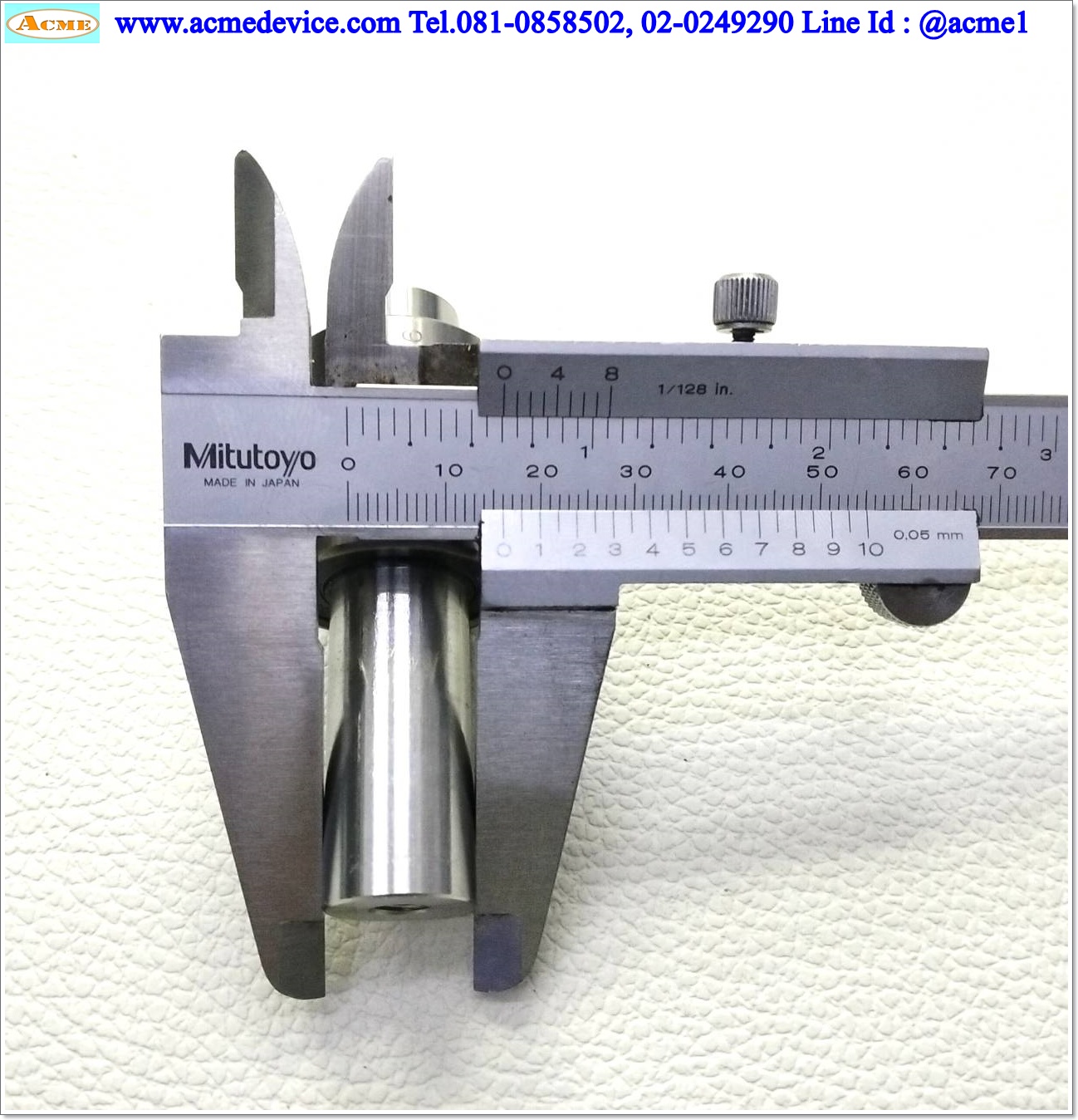 Linear Bushing and Shafts Misumi รุ่น S16, เพลาโต 16 mm. x 74 mm.