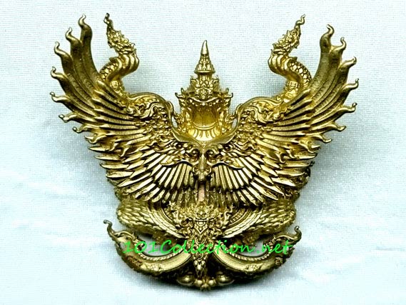 พญาครุฑ รุ่น มหาอำนาจ ร่วมสร้างศาลา 100 ปี หลวงพ่อพัฒน์ วัดห้วยด้วน นครสวรรค์ ปี ๒๕๖๓ เนื้อระฆังยิงทราย ตอกโค๊ด ๗๙๔