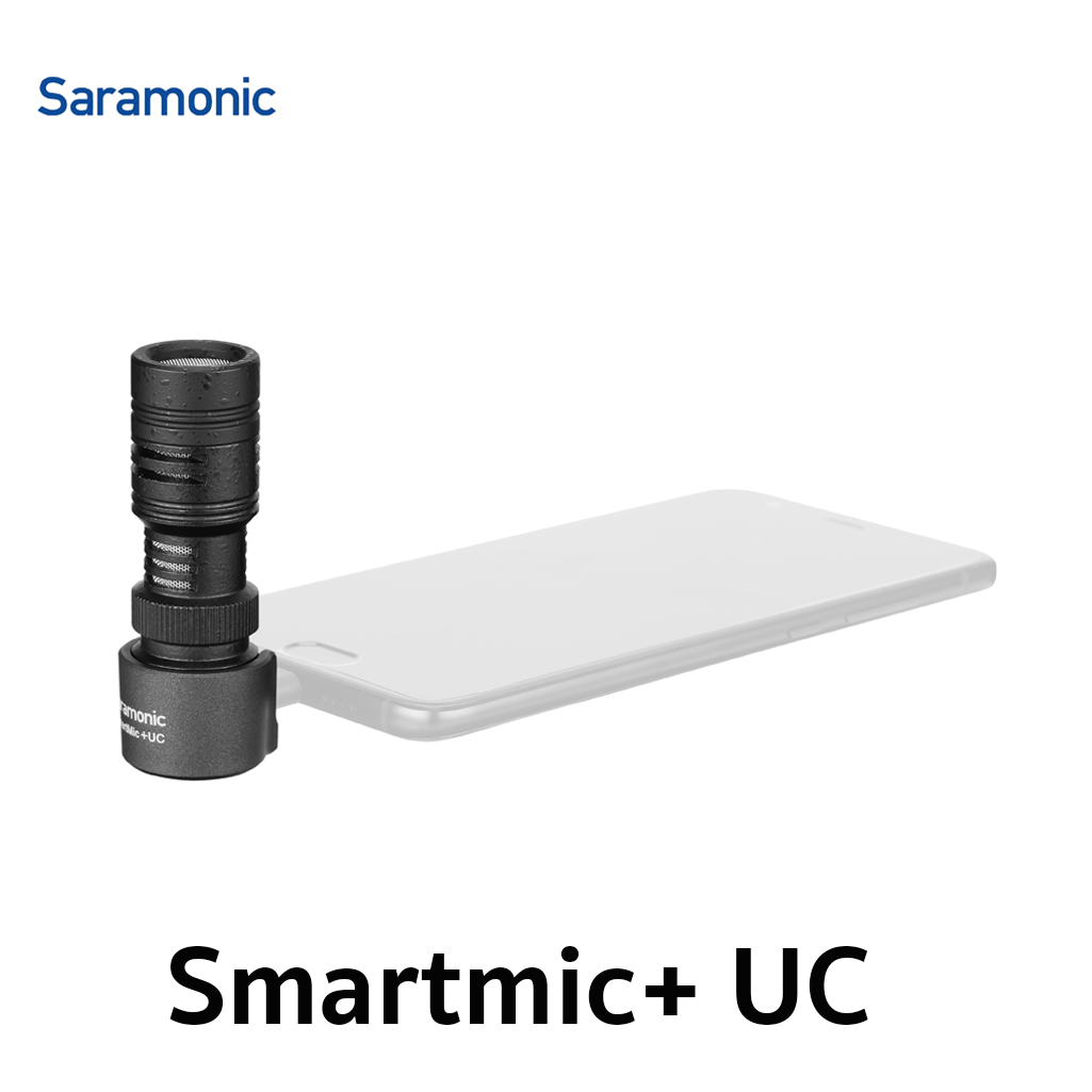 Saramonic SMARTMIC+ UC COMPACT DIRECTIONAL MICROPHONE WITH USB-C CONNECTOR FOR ANDROID SMARTPHONES รับประกันศูนย์ไทย 1 ปี