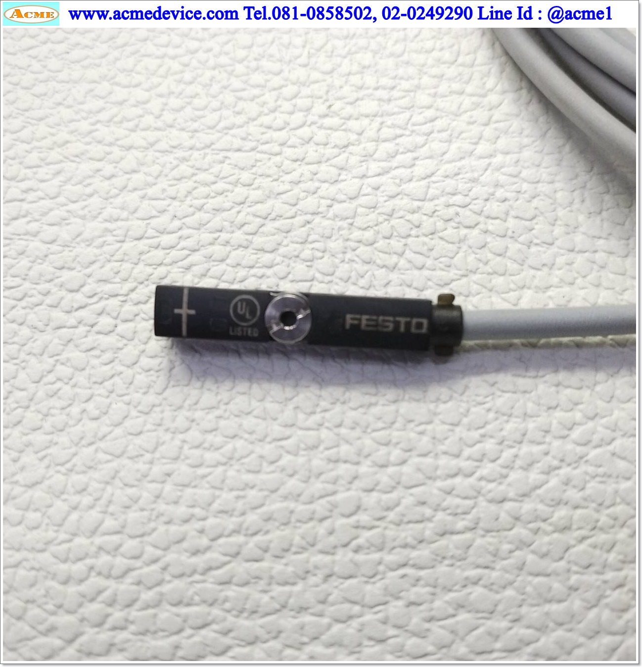 Reed Switch Festo รุ่น SMT-8M-A-PS-24V-E-2.5-OE, 3 สาย, PNP